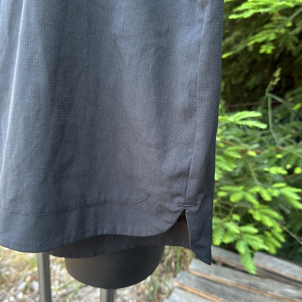 Duluth Trading Co Outdoor UPF 50 Skort Pockets Performance Fabric, Black size 14 - Picture 5 of 12